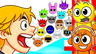 6~7歳の子供対スプンキのマーブルレース