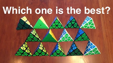 HUGE Pyraminx Comparison! - Which one is the best?