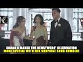 Sarah G surprises newlyweds and the bride's reaction is priceless