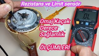 Rezistans.limit Sensör.sağlmalık Ölçüm Kontrol