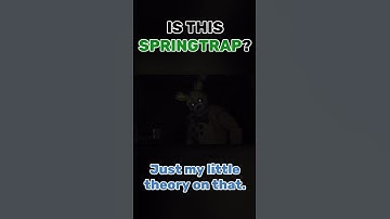Is Springtrap in the FNaF 2 Movie? #fnaf #fivenightsatfreddys #fnafmovie #fnaf2 #fnaf2movie