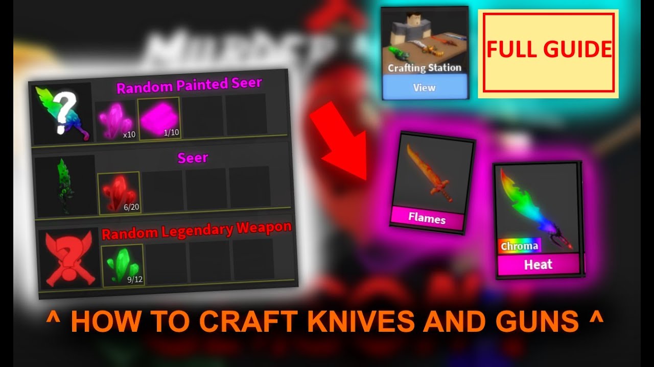 Love Gun, Trade Roblox Murder Mystery 2 (MM2) Items