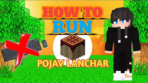 HOW TO RUN POJAV LANCHAR IN Mobile lag||Fix||√√without keyboard and mouse