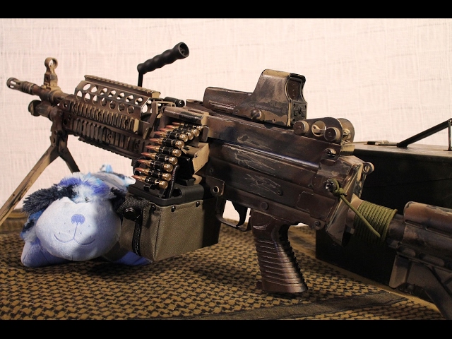 The A&K MK46 LMG BEAST Review | StandBuy Productions - YouTube