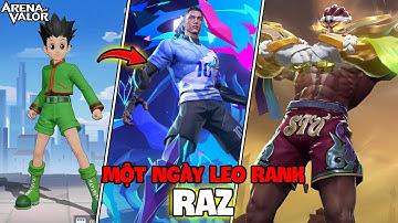 VUX LEO RANK CHIẾN TƯỚNG VỚI TẤT CẢ SKIN RAZ COMBO ĐẤM MẠNH NHẤT LIÊN QUÂN MOBILE