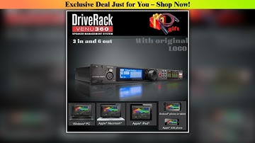 Discount VENU360 3 Input 6 Output Stage Pro Audio Processor Original Software Audio Driver Rack Com