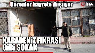 Altından Sokak Geçen Apartman Görenleri Hayrete Düşürüyor