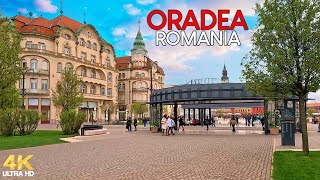Oradea, ROMANIA ทัวร์เดิน 4K | เมืองที่สวยที่สุดในทรานซิลวาเนีย