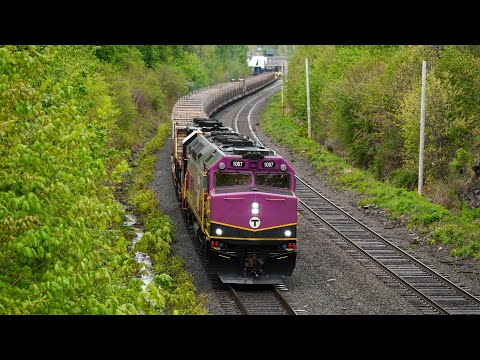 National Train Day 2026: MBTA Rail Train, Amtrak NPCU 90224 Trailing On 449, Hornshows & More!
