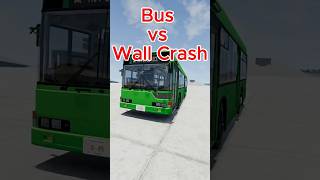 Can this JAPANESE BUS survive a 165 MPH wall crash? #crash #bus