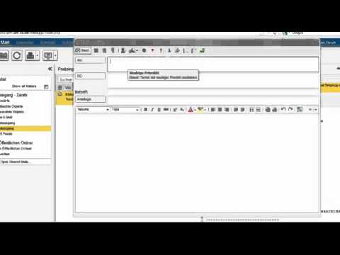 Neue Mail in Zarafa schreiben