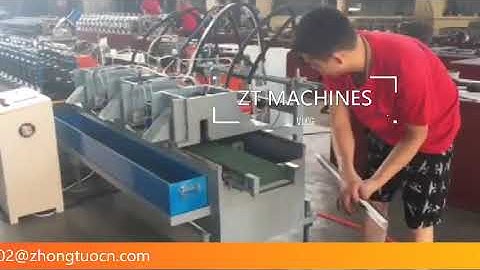 Zhongtuo T-bar main T cross T rolling forming machine