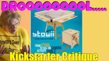 Stowii - The Portable, Foldaway Gaming Table That