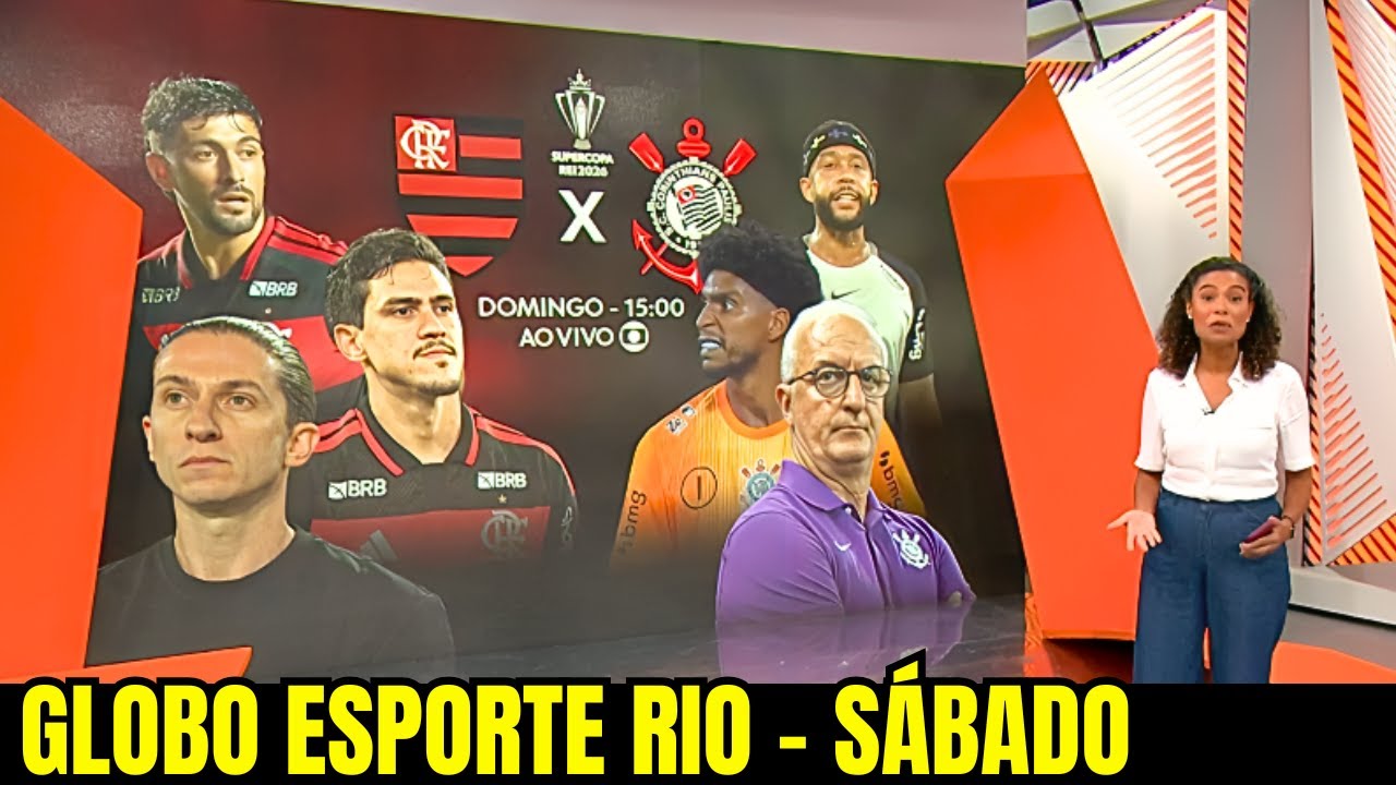 🔴⚫️ GLOBO ESPORTE RIO | SÁBADO | PAQUETÁ ESCALADO | EXCLUSIVA COM DANILO | ARRASCAETA | NOTICIAS FLA