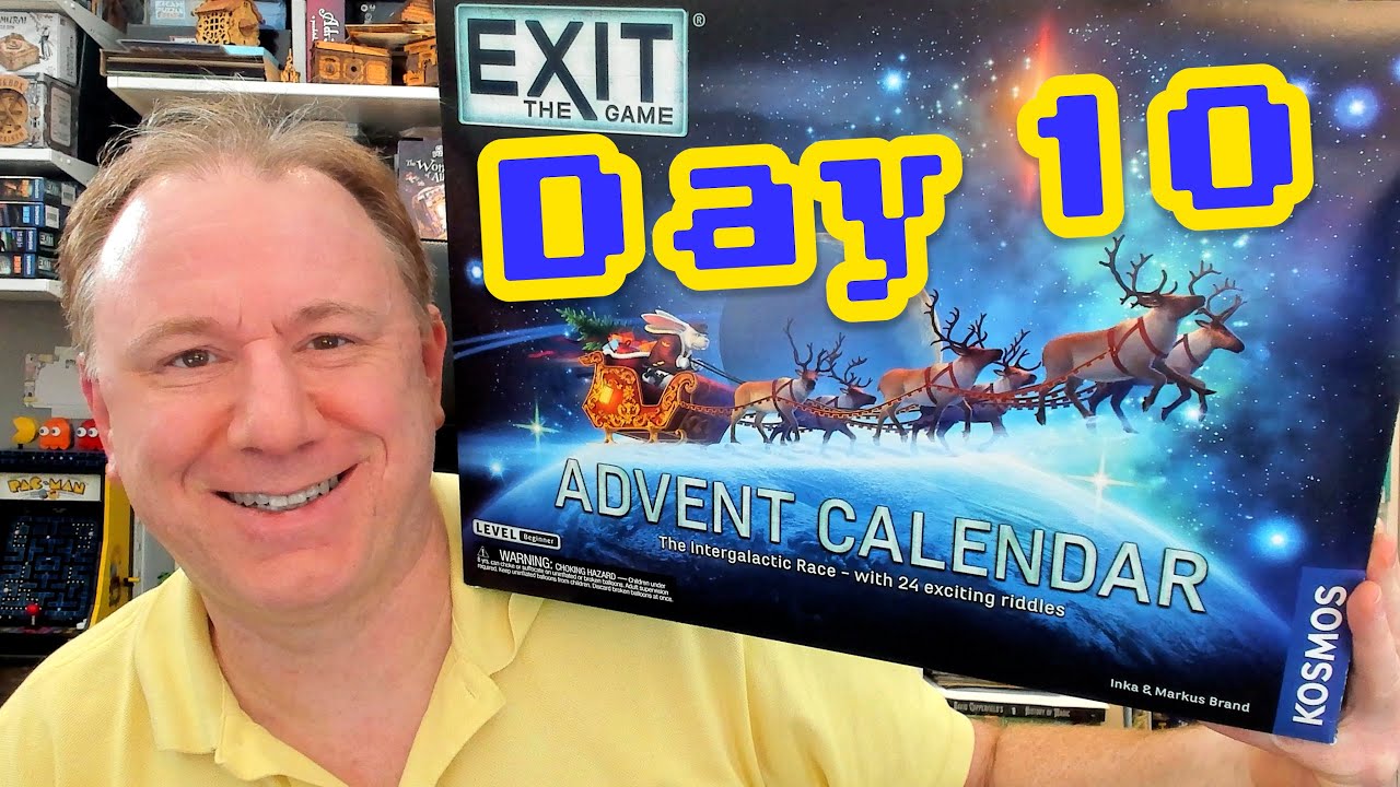 Exit Advent Calendar Intergalactic Race Day 10