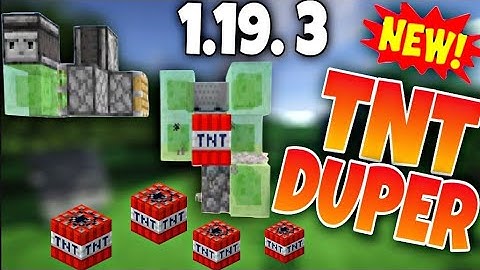Minecraft 1.19.3 : SUPER EASY UNLMITED {TNT Duper Glitch} || Tutorial With Automation
