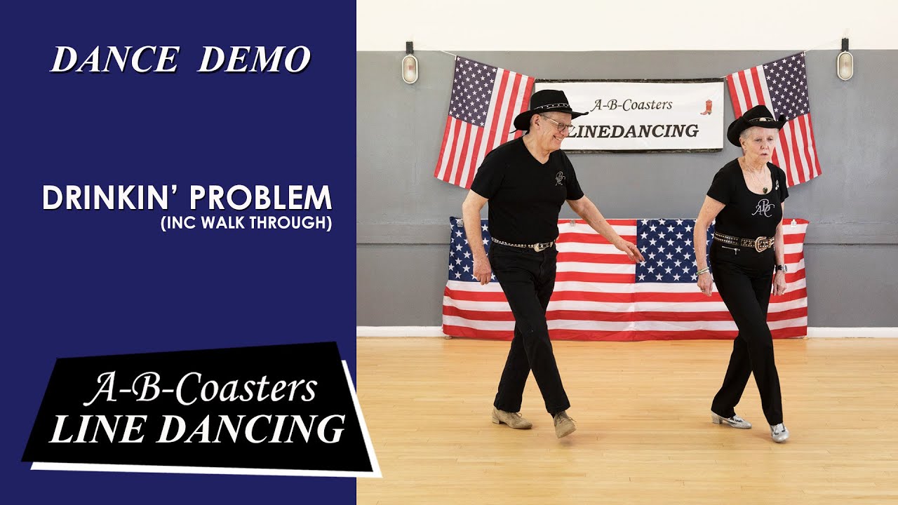 DRINKIN' PROBLEM - Line Dance Demo & Walk Through DRINKIN' PROBLEM - Line Dance Demo & Walk Through