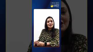 Inside Amity Online | 2 minutes with Dr. Winnie Sharma, Assistant Professor