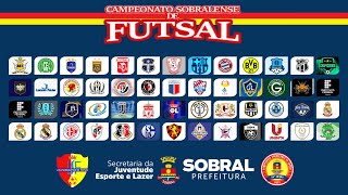 Campeonato Sobralense de Futsal - 29° Edição - Jogos - 08/05/2024