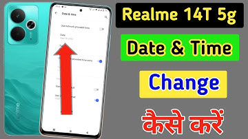 How to set date and time in Realme 14t 5g/Realme 14t 5g me time set kaise change kare | date setting