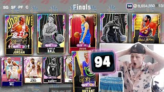 GOING FOR THE IMPOSSIBLE 94 OVERALL RATED DRAFT!! I GOT IT ON MY LAST DRAFT! NBA 2K20