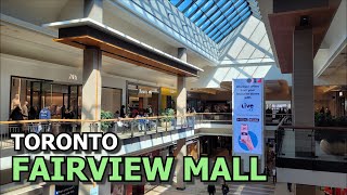 [4K] 🇨🇦 Fairview Shopping Centre Mall Walking Tour | Toronto Ontario Canada