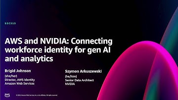 AWS re:Invent 2024 - AWS and NVIDIA: Connecting workforce identity for gen AI and analytics (SEC315)