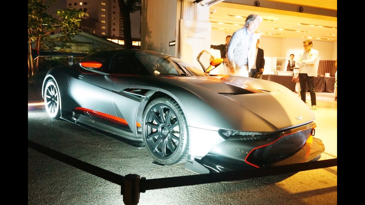 ３億円オーバー!!】世界限定24台のアストンマーティンヴァルカンが東京で公開!!/Aston Martin Vulcan in TOKYO!! -  YouTube