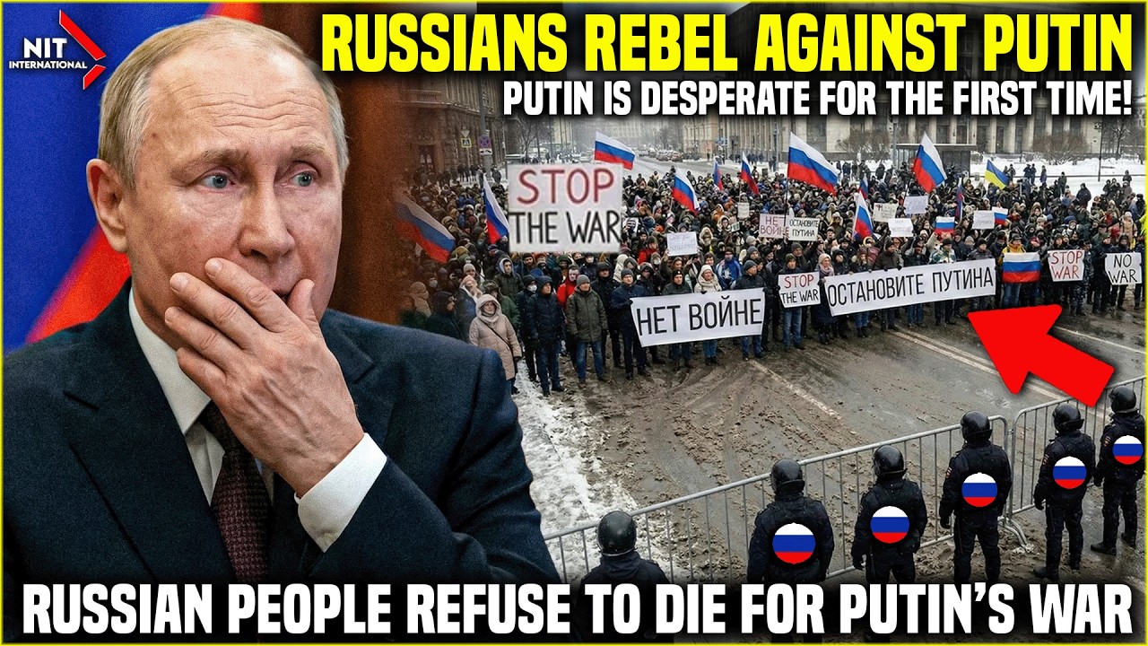 Historic Uprising! Millions TURN AGAINST Putin - Russians Refuse to Fight His War