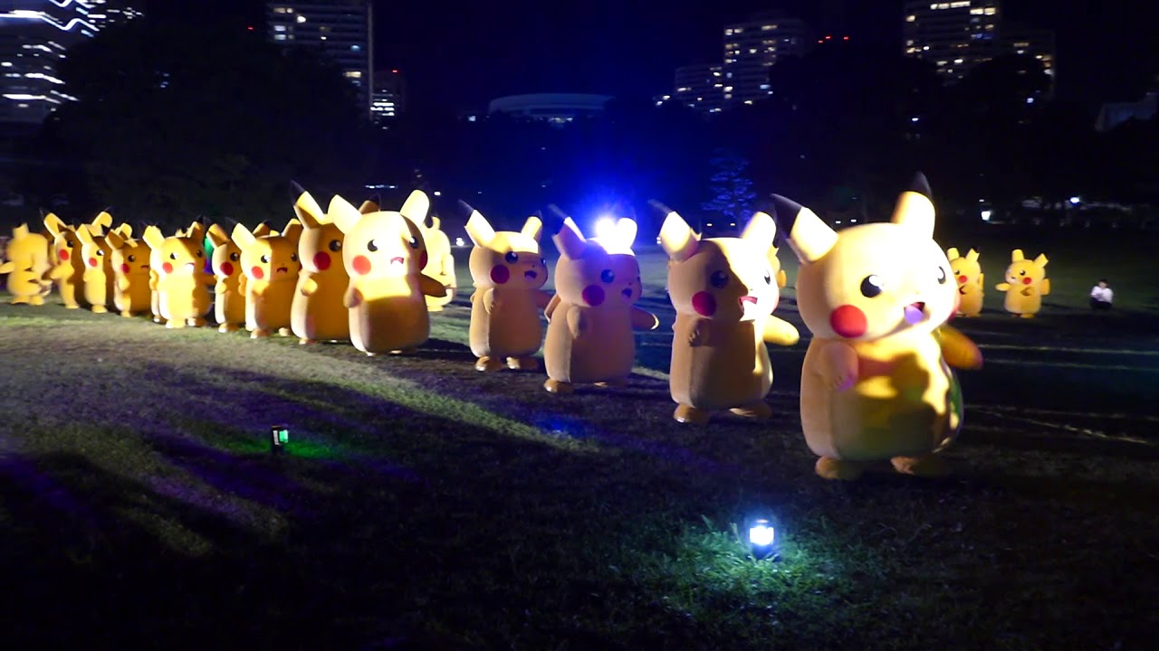 The Forests Of Minato Mirai X Pikachu At Pikachu Outbreak 19 Raw Video Youtube