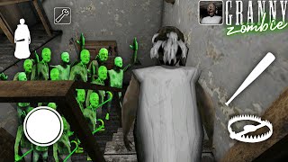 Playing as Granny vs Army of Zombie !! Secret Mod Granny Gameplay granny game horror game definition screenshot 1