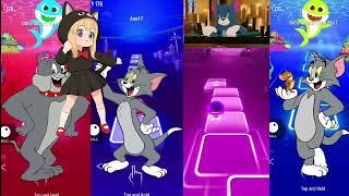 Tom and Jerry Tiles Hop Gameplay | Fun Music Rhythm Game screenshot 4