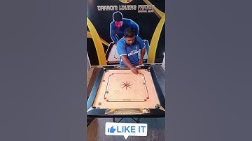 How to play carrom difficult point Changed The Game This Year ! carrom tips and tricks shot #shorts