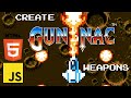 Code Space Shooter in Javascript! More weapons (part 5)