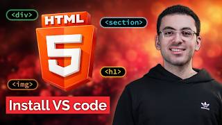 HTML | 02. Install Visual Studio Code (Windows/Mac) | شرح بالعربي