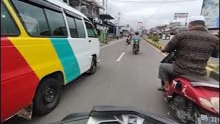 Pasar Lama Panyabungan dipagi Hari