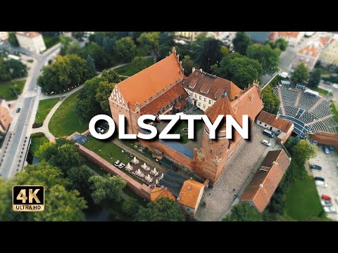 Olsztyn z drona | Olsztyn z lotu ptaka | Cinematic | LECE W MIASTO™ [4k]