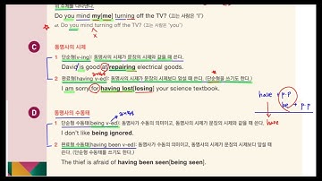 Ch 5-1C, D. 동명사의 시제, 동명사의 수동태 _Grammar Inside Level 3 (p.68)/ having p.p/ being p.p/ having been p.p
