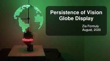Persistence of Vision Spherical Display | Demonstration
