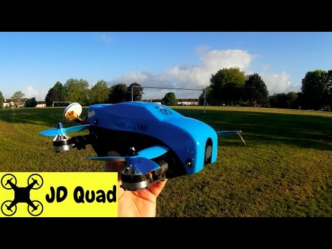 Eachine Racer 180 Tilt Rotor FPV Drone Flight Test Review