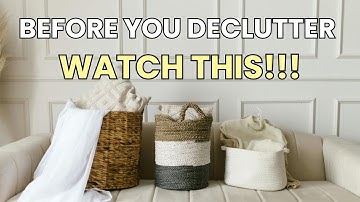 Top 8 Decluttering Mistake and How to Avoid Them | Minimalist Living