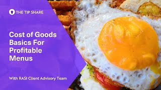 Restaurant Cost of Goods (COGs) Basics - Formula, Calculating, & Understanding