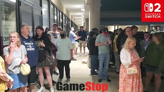 Nintendo Switch 2 Midnight Launch At Gamestop