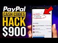 FREE PayPal Cash Codes by Copy & Paste ($900/Day) Make Money Online 2022!