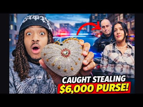 20-Year-Old CAUGHT Stealing a $6,000 Purse 😳 (Police Bodycam) - YouTube