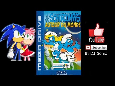 Smurfs 2: Travel The World (Genesis/Mega Drive) - Longplay