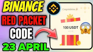 Binance Red Packet Code Today  Red Packet Code In Binance Today  Red Packet Code Today Binance