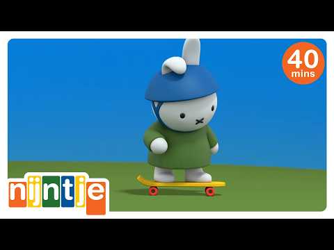 nijntje leert skateboarden | nijntje | het beste van nijntje