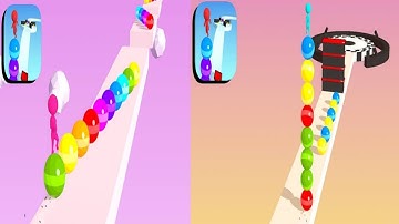 Stack Rider Gameplay #7 All Levels iOS,Android Walkthrough BIG UPDATE APK GAME | Nava Teja YT