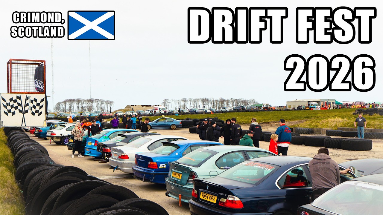 DRIFT FEST 2026 - CRIMOND RACEWAY 🚗 SCOTLAND, UK - YouTube